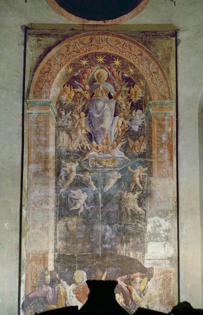 Die Himmelfahrt, ca. 1450-56 von Andrea Mantegna